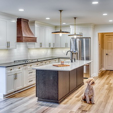 Transitional Trendy Kitchen Renovation in Stonybrook 